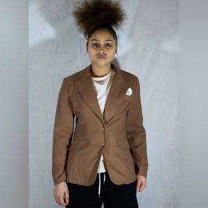 Vintage brown blazer